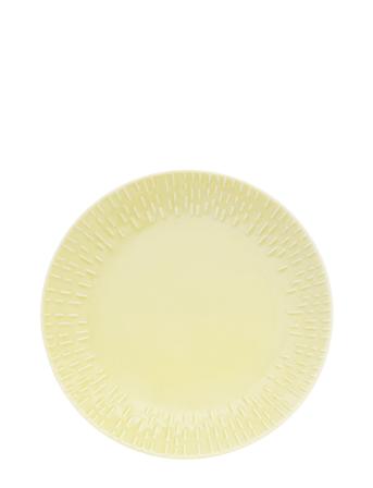 Confetti Dessert Plate W/Relief 1 Pcs Giftbox Home Tableware Plates Small Plates Yellow Aida