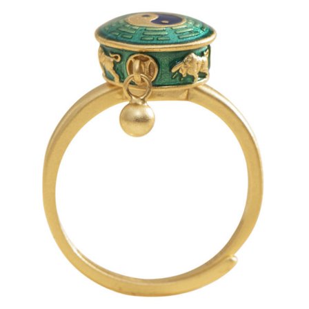 Gossip Mønster Vintage Spinner Ringe Smykker til Kvinder Fingerring Kvinder Mænd Ringe Roterbar Anti Stress Buddhisme Ring