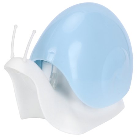 Sarjakuva nestesaippua-annostelija lotion shampoo pullo vaaleansininen