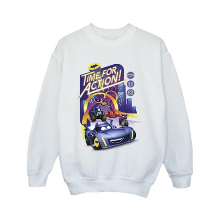 Batwheels Pojkar Dags För Action Sweatshirt 3-4 År Marinblå
