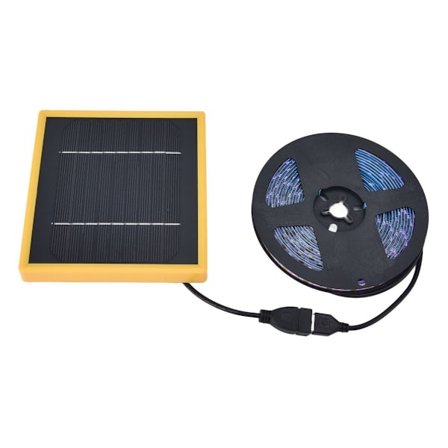 Solcelleanlæg vokser lysstrimmel solenergi fuldt spektrum 5W KLB