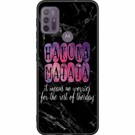 Motorola Moto G10 Svart Skal Hakuna Matata