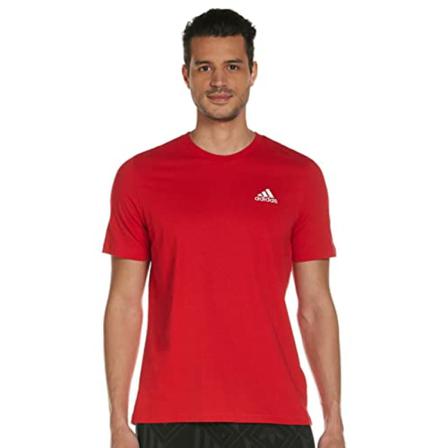 Adidas, Gk 9642 T-Shirt Czerwony, Mężczyzna, Rozmiar: M
