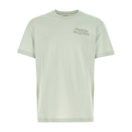 Alexander McQueen T-Shirts Grøn, Herre