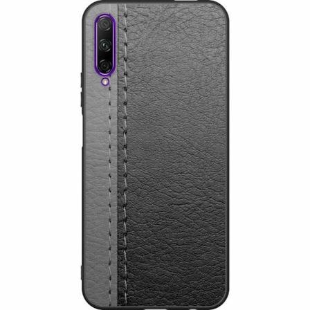 Honor 9x Pro Svart Skal Black & Grey Leather