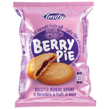 Mjuk Kaka med Skogsbärsmarmelad 50g