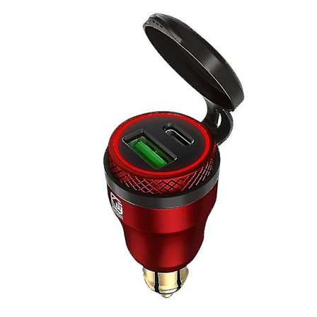 Vandtæt Motorcykel Qc3.0 Usb Type C Pd Hurtiglader Strømadapter Hella Din Stikkontakt Til Ducati Motorcykel (FMY)