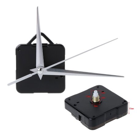 DIY Quartz Clock Movement Silence Quartz Clock Core Accessories Supplies til vægmonterede spidse nåle forsyninger