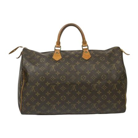 Louis Vuitton Vintage, Pre-owned Speedy 40 Bruin, Dames, Maat:ONE Size