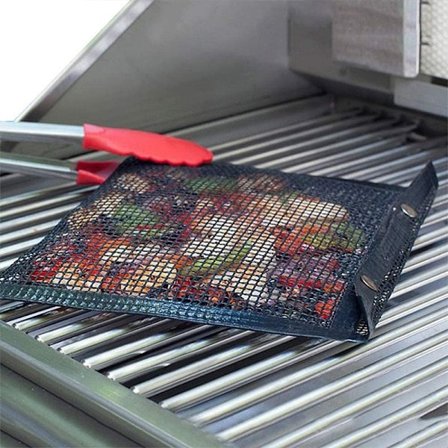 2 st Återanvändbar BBQ Grill Mesh
