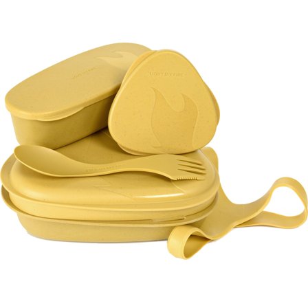 Light my fire LunchKit-eväsrasiasetti, musty yellow