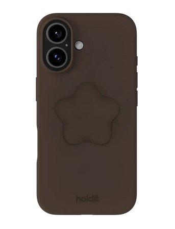 Holdit Silicone Sticker Star - Brown - ONE SIZE