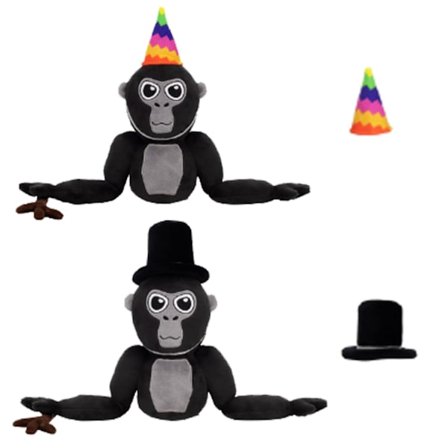 Gorilla Tag -pehmolelu, Gorilla Tag Monke -pehmonukkelelut, Monke-pehmolelu lasten syntymäpäiväjuhliin suositeltu lahja syntymäpäivänä - Perfet-max