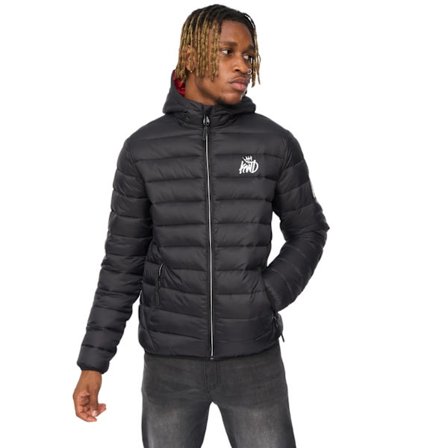 Kings Will Dream Jackinson Pufferjacka för män XL Svart