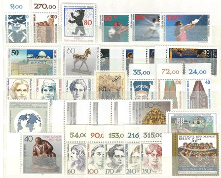Berlin - Årgang 1988 - Postfrisk
