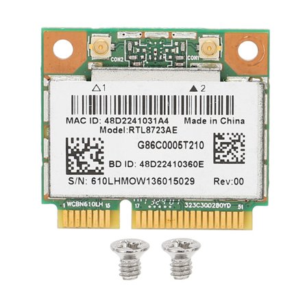 RTL8723AE 300M Bluetooth 4.0 Half Mini PCI-E Trådlöst Wifi Nätverkskort Adapter