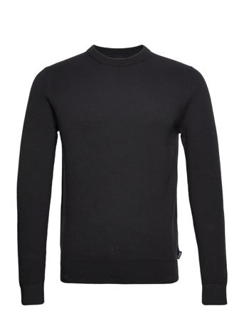 Onsphil 12 Struc Crew Knit 2855 Noos Neulepaita Pyöreä Kaula-aukko Tummansiniset ONLY & SONS