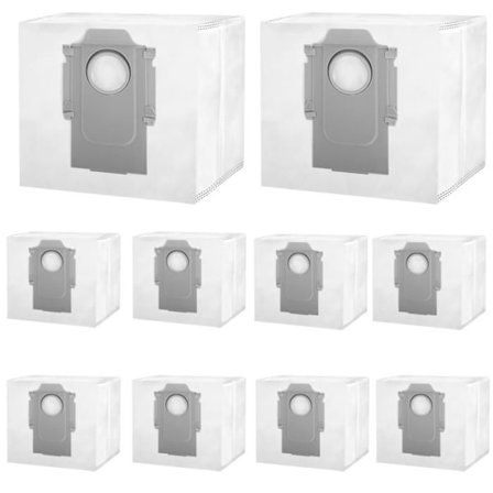 Sække til støvsuger til Roborock Q REVO / Q REVO S / Q REVO PRO / Q REVO MASTER / Q REVO MAXV [Pakke med 10] Støvsugerposer til udskiftning