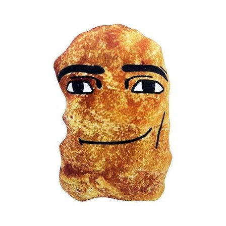 Hauska kananugetti pehmolelu, söpö meemi-pehmo tyyny lapsille ja aikuisille, pehmeä iso palikka-pehmolelu, täydellinen lahja jouluun ja syntymäpäiviin