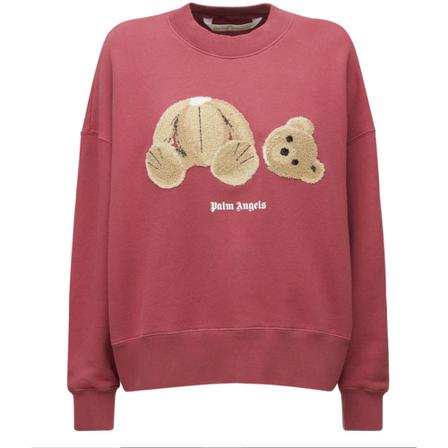 Palm Angels - Hoodies - Lila - Dam - Storlek: M, Dam, Storlek: M