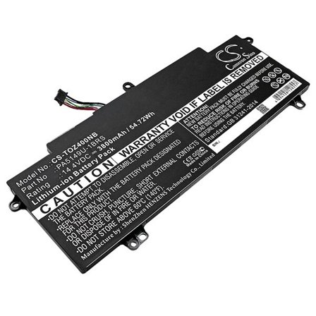 Batteri til bærbar PC for Toshiba Tecra Z40-A-17K, Tecra Z40-B-11F og andre.