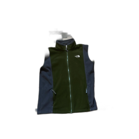 Grön North Face fleece