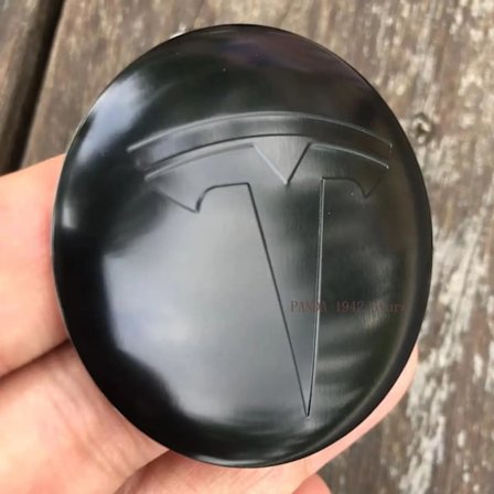 4 stk. hjulkapsler senterdeksel emblemer klistremerke for Tesla Model 3 Y S X flere farger