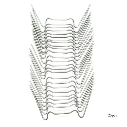 25/50 stk. W Type/Z Type Drivhusklemmer Holdbare Glasspanel Festeklips Drivhus Glassverktøy WW