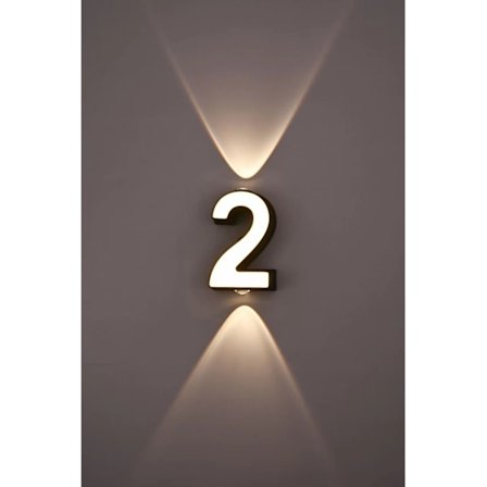 LED-husnummer, LED-gateadressenummer, moderne husnummer, hotellnummer