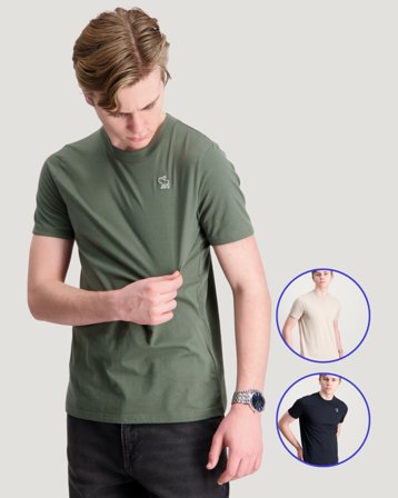 Abercrombie 3-PACK SS TEE Grøn T-shirts Dreng - Kids Brand Store