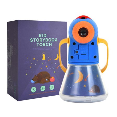Multifunktionell Story Projektor Nattlampa Stjärnlampa
