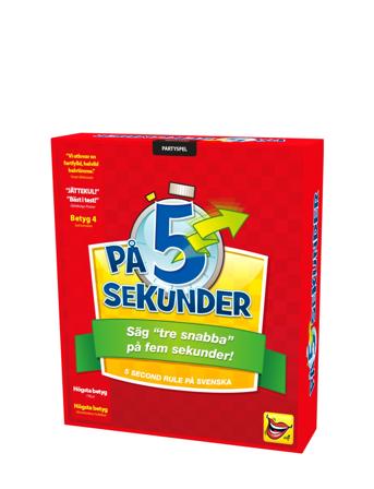 På 5 Sekunder Patterned ALF Toys And Games