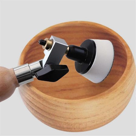 Skålsætsliber 50 stk. sandpapirskiver Skålslibeværktøj med håndtag til træbearbejdning Drejebænk Polering og slibning af træ - WELLNGS