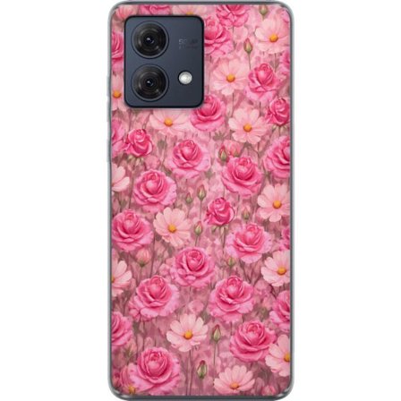 Yhteensopiva Puhelinkuori Motorola Moto G84 Petal Reverie Blush Rose