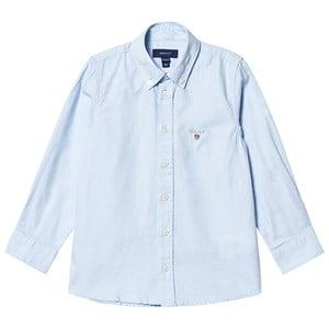 Kids - GANT Light Blue Logo Oxford Shirt 98-104cm (3-4 years) - Tops - 98-104cm (3-4 years) - Blue