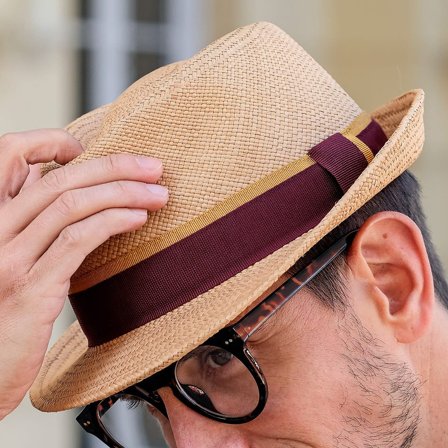 Klobouk Panama Straw Hat pro muže - Klobouky Panama