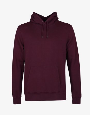 Classic Organic Hood - Oxblood Red - M