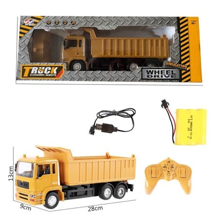 Rc Cars Dump Truck Transporter Engineering Model