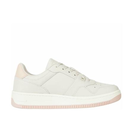 Tommy Hilfiger Retro Basket Sneakers , Beige , Dames , Maat: 41 EU