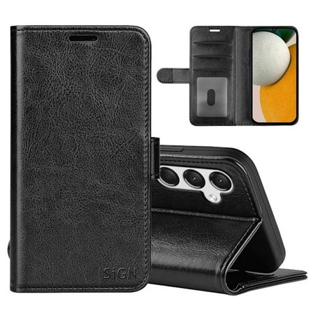 SiGN Wallet Cover for Samsung Galaxy A15 - Black