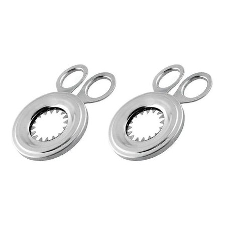 RY-Ruostumattomasta teräksestä valmistettu munaleikkuri, munankuoren avausleikkuri keitetyille, raaoille ja kaikenkokoisille munille - 