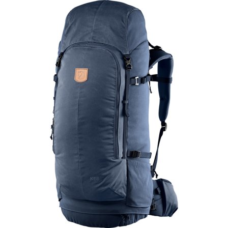 Fjällräven Women's Keb 72 Backpack in Storm/Dark Navy, G-1000/Bergshell/Polyamide