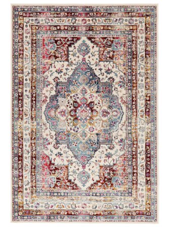 Lavable Medallón Rosanna Multicolor Oeko-Tex Alfombra