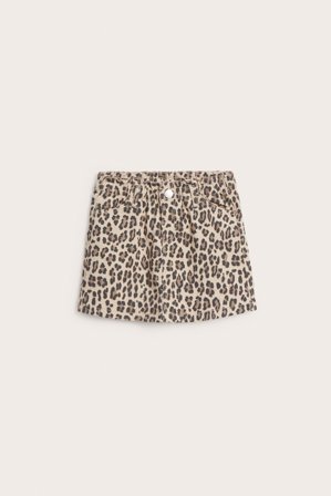 Kappahl | Kjol leopard | Beige