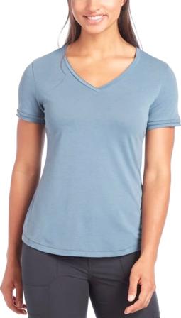 Kühl Juniper Shortsleeve Women short-sleeved sweaters Blue XL