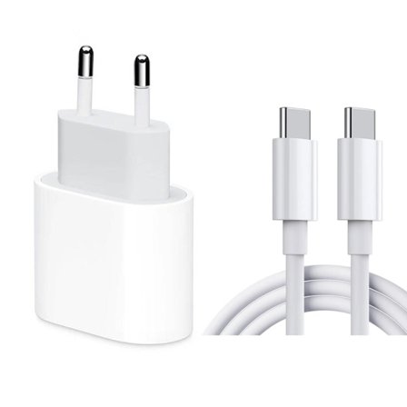 Samsung Hurtiglader - Adapter + Kabel 20W USB-C 2m