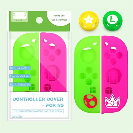 Myk silikondeksel for Nintendo Switch Oled Joycon Skin Protecti