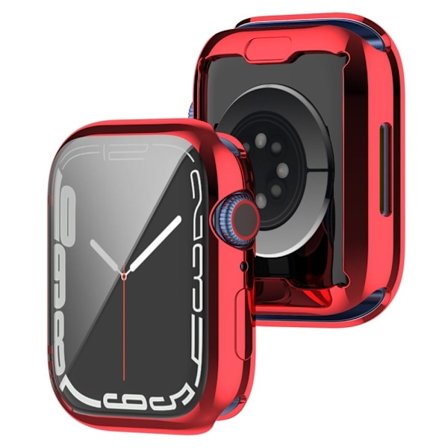 Apple Watch (41mm) snyggt TPU-skal - Röd
