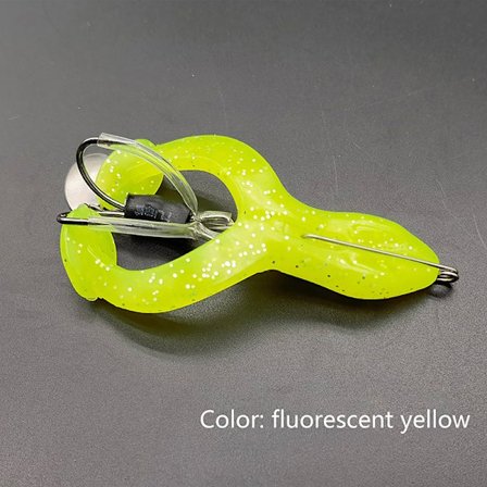 Frog Soft Frog Lure Fiskeri Lure Biomorphics Bait for Bass Fish