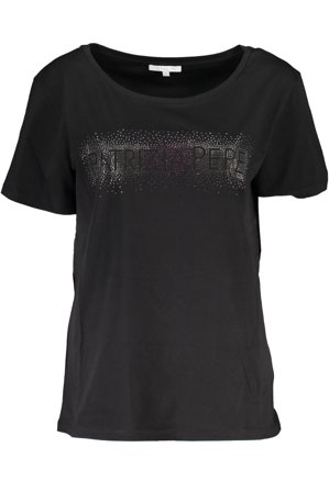 Patrizia Pepe T-shirt Maniche Corte Donna Nero